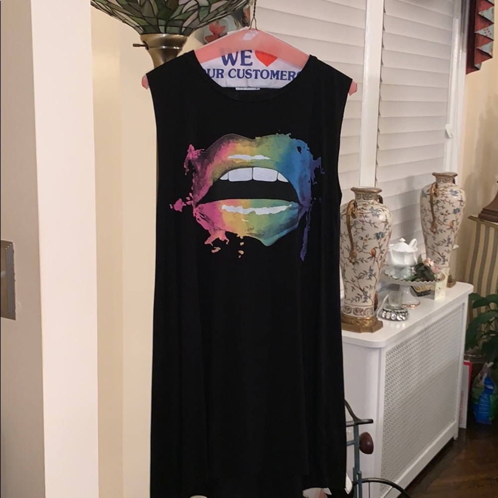 Lauren Moshi (REVOLVE) oversized tank dress